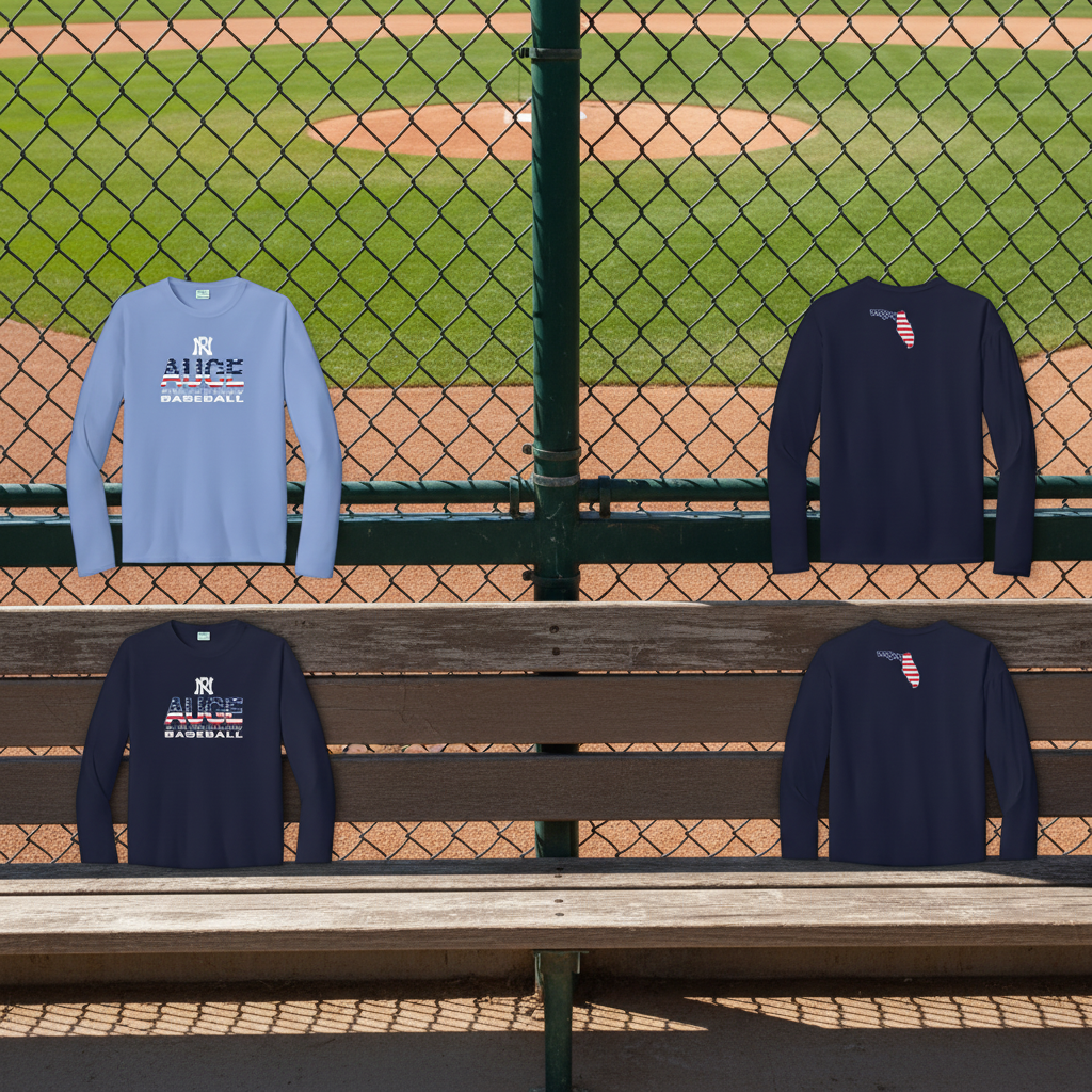 AUGE Baseball Long Sleeve Tee