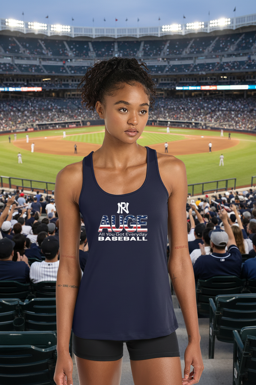 AUGE Baseball Racerback Tank